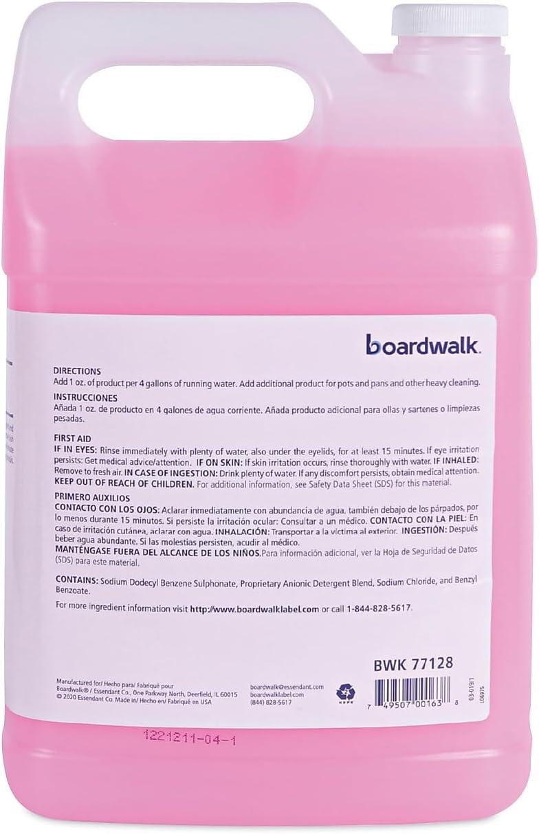 image:imageBoardwalk BWK7714EA 1 Gallon Bottle Industrial Strength Pot and Pan Detergent1 Count Pack of 4