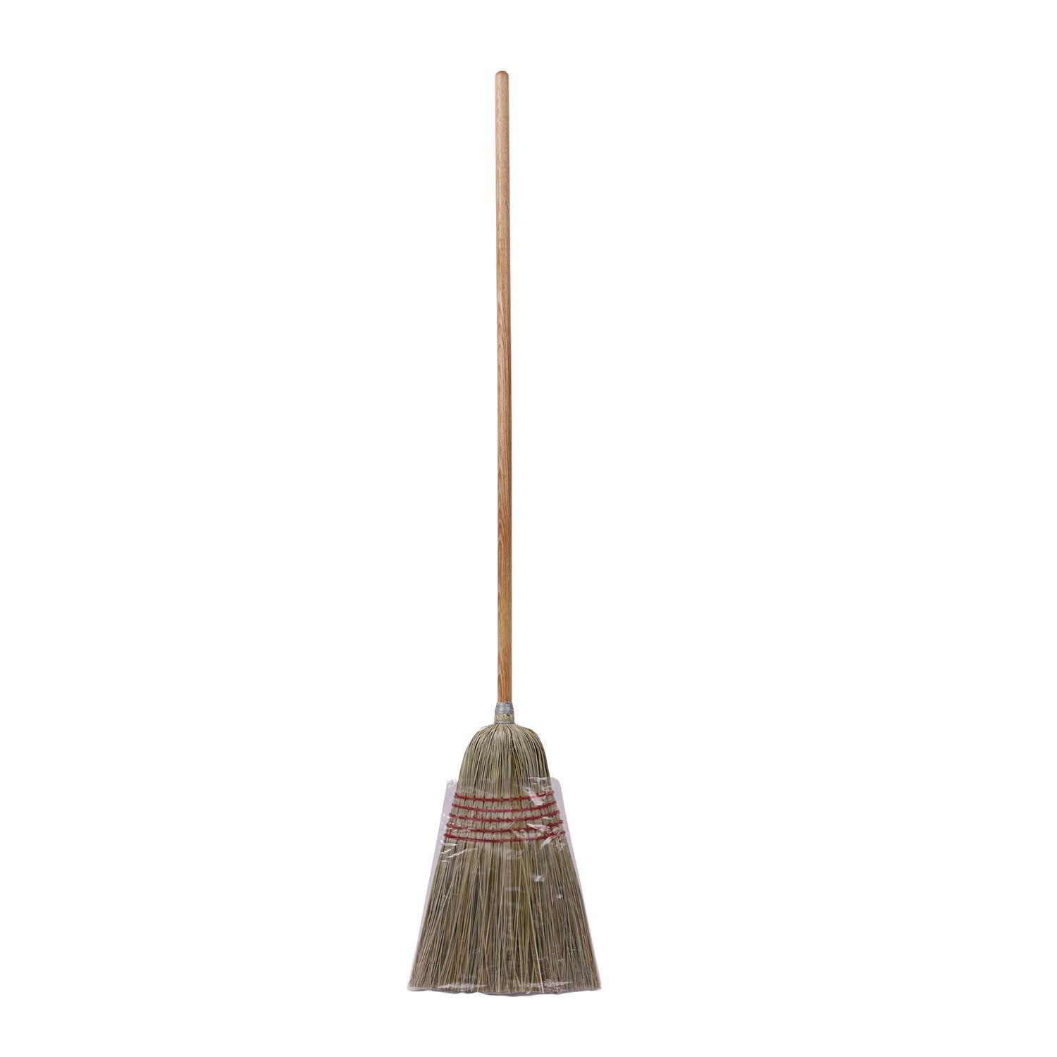 image:imageBoardwalk CornFiber Brooms CornYucca Bristles 535 Overall Length Natural 6Carton