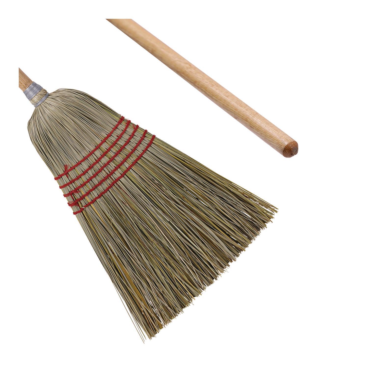 image:imageBoardwalk CornFiber Brooms CornYucca Bristles 535 Overall Length Natural 6Carton