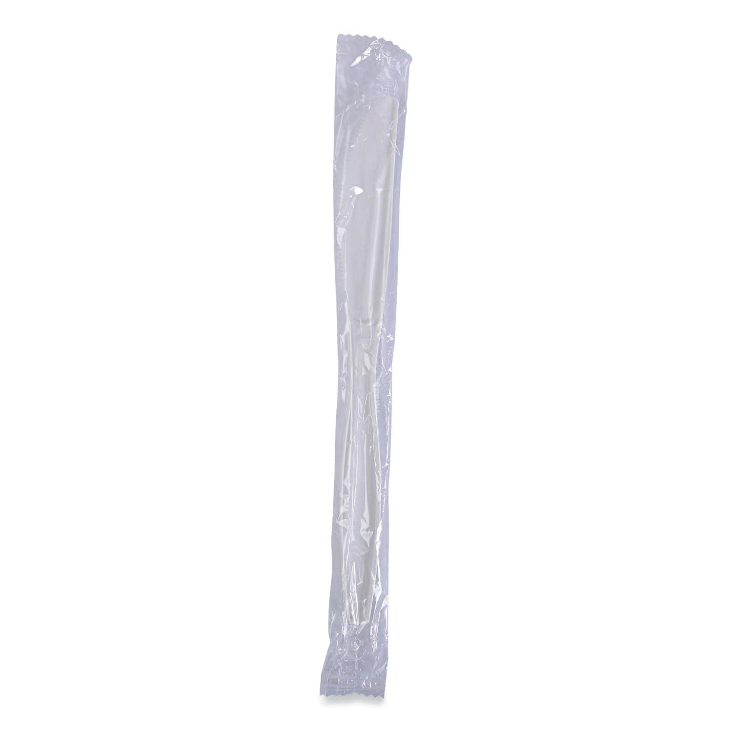 image:imageBoardwalk Heavyweight Wrapped Polypropylene Cutlery Knife White 1000Carton