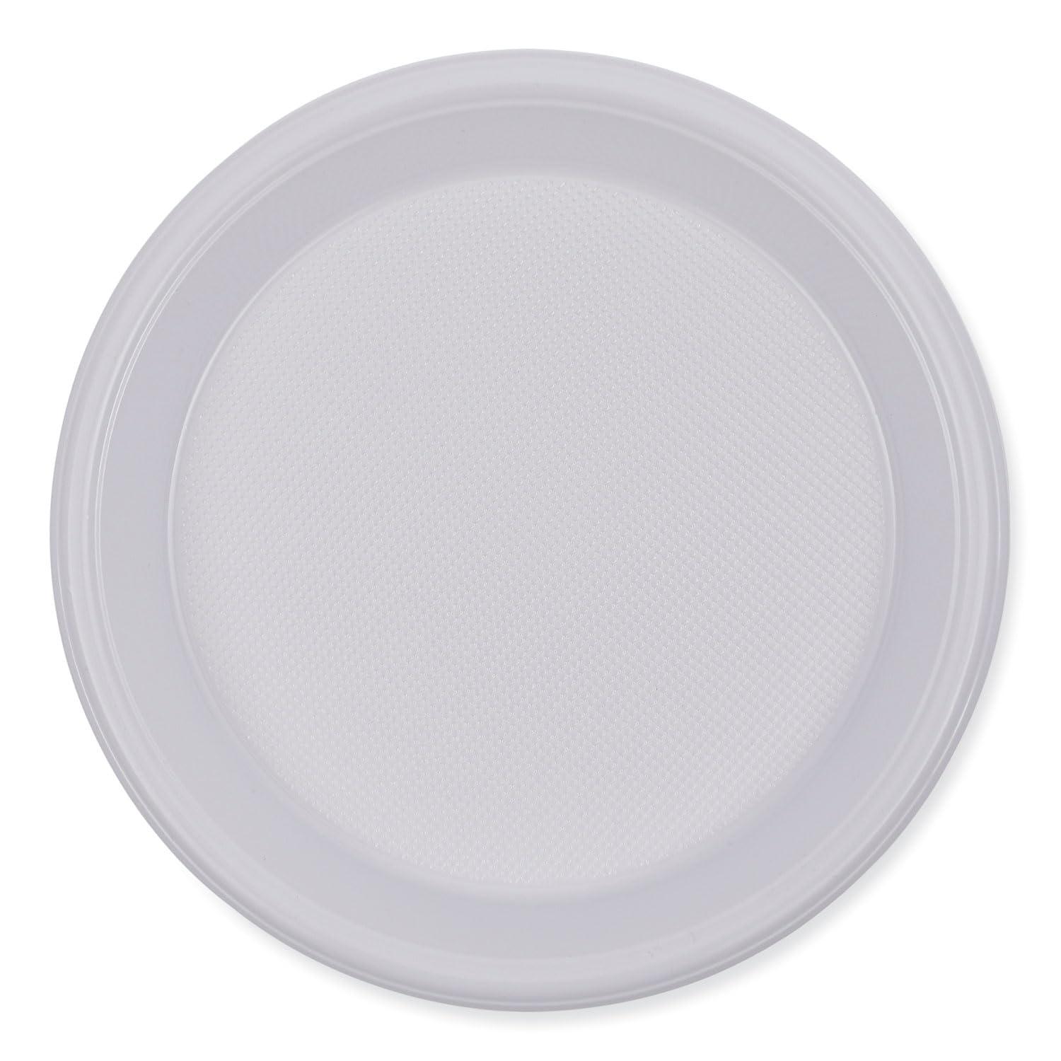 image:imageBoardwalk HiImpact Plastic Dinnerware Plate 10 dia White 500Carton