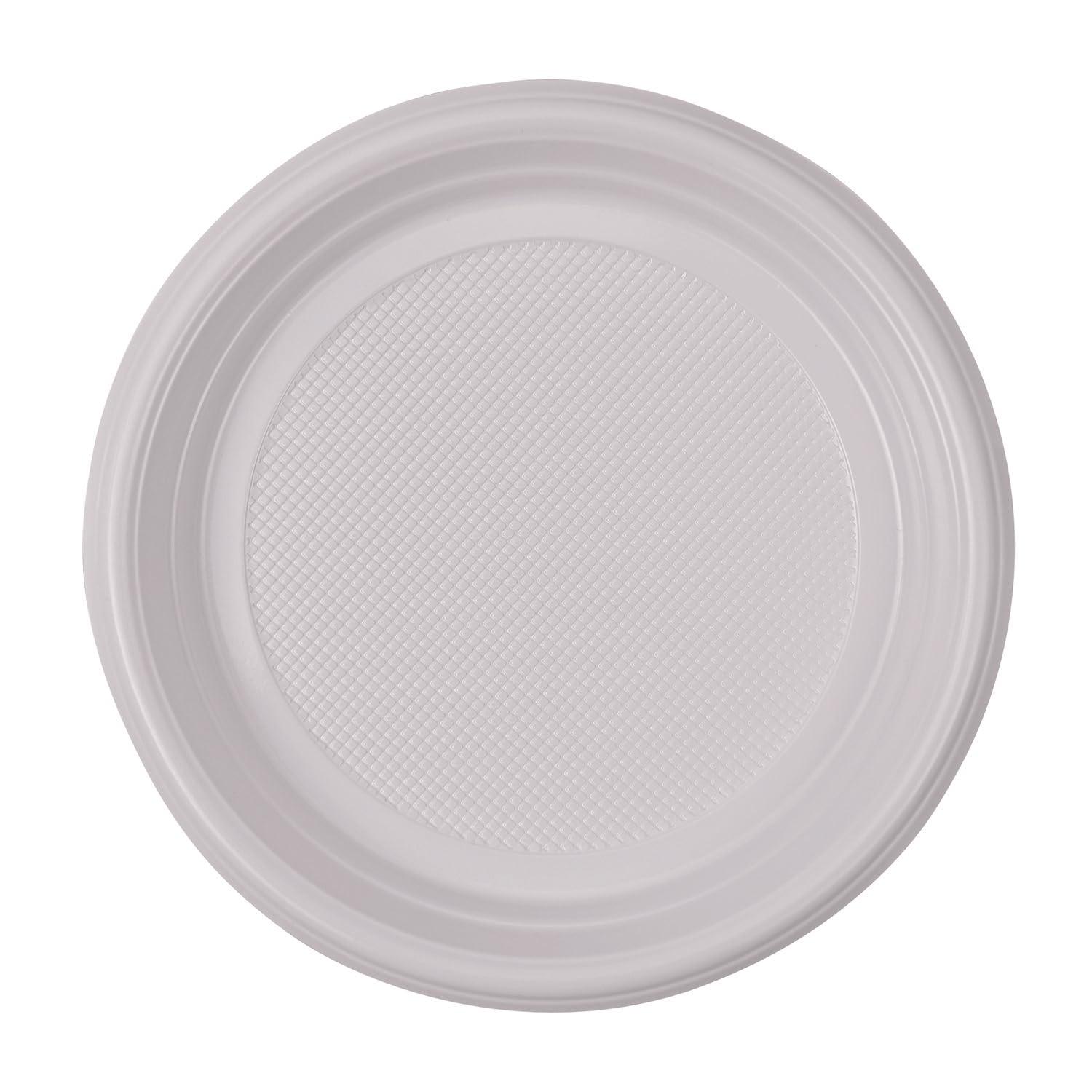 image:imageBoardwalk HiImpact Plastic Dinnerware Plate 9 dia White 500Carton