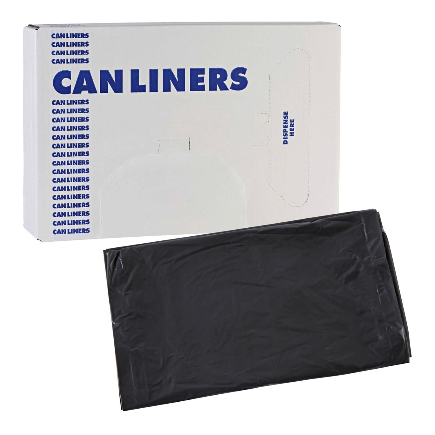 image:imageBoardwalk Linear Low Density Industrial Can Liners 30 gal 065 mil 30 x 36 Black 200Carton