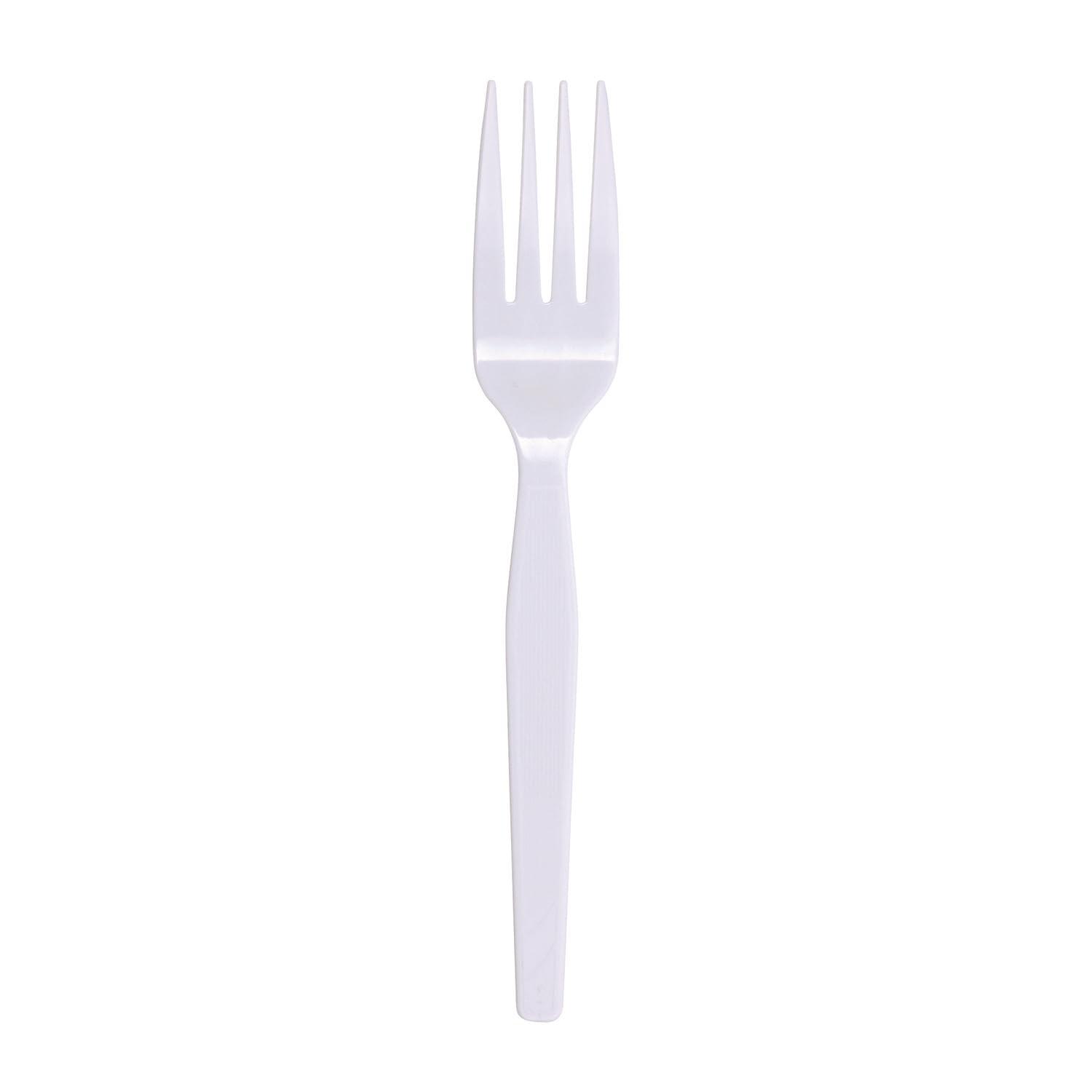 image:imageBoardwalk Mediumweight Polystyrene Fork White 10 Boxes Of 100carton