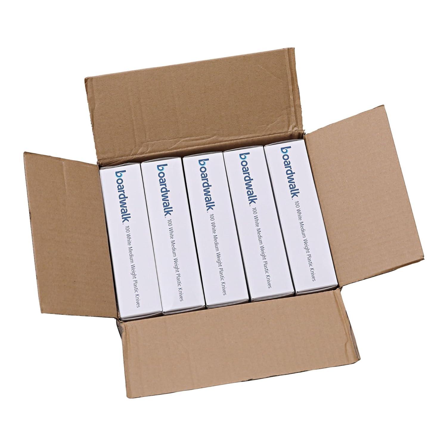 image:imageBoardwalk Mediumweight Polystyrene Fork White 10 Boxes Of 100carton
