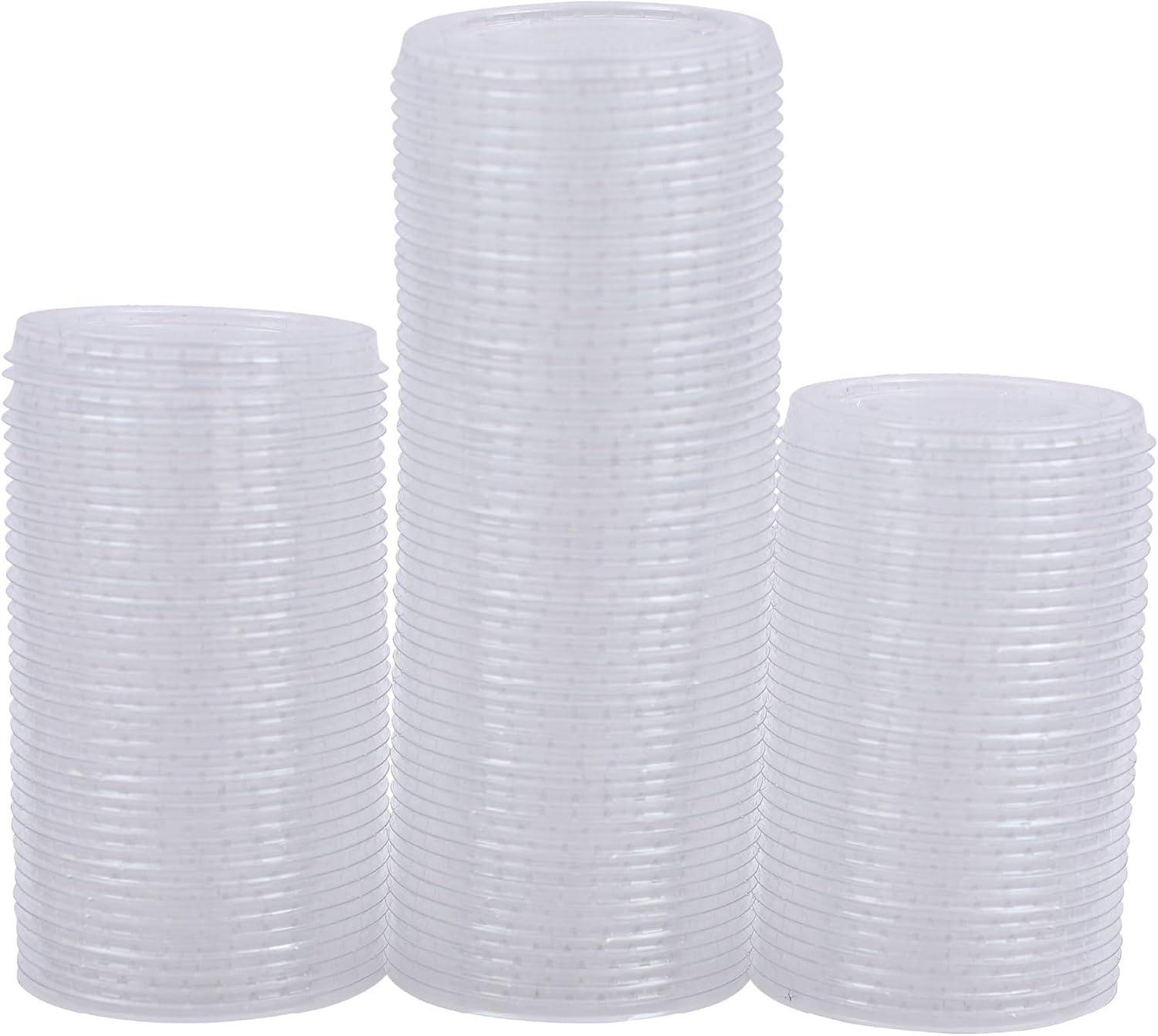 image:imageBoardwalk Souffleportion Cup Lids Fits 2 Oz Portion Cups Clear 2500carton
