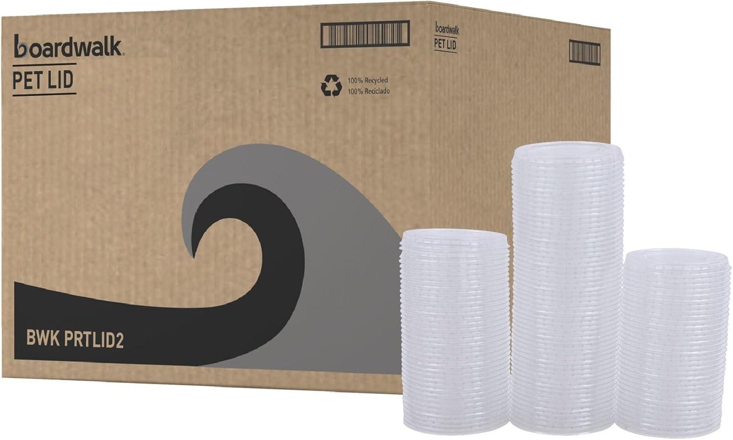 image:imageBoardwalk Souffleportion Cup Lids Fits 2 Oz Portion Cups Clear 2500carton