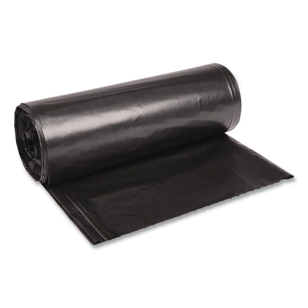 image:imageBoardwalk 523 Super ExtraHeavy Repro Can Liner 38x58 16 Mil 60gal Blk 10 Bags per Roll Case of 10 Rolls