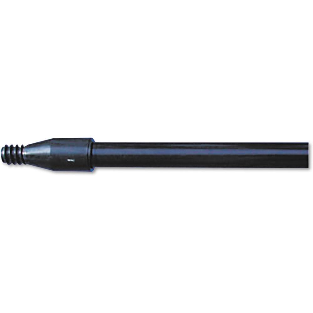 image:imageBoardwalk BWK636 Fiberglass Broom Handle Nylon Plastic Threaded End 1 Dia x 60 Long Black