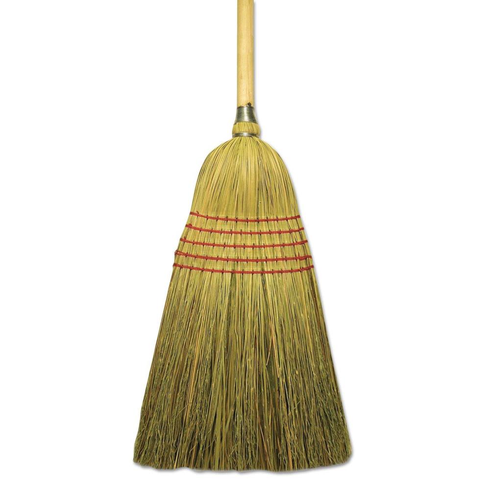 image:imageBoardwalk CornFiber Brooms CornYucca Bristles 535 Overall Length Natural 6Carton