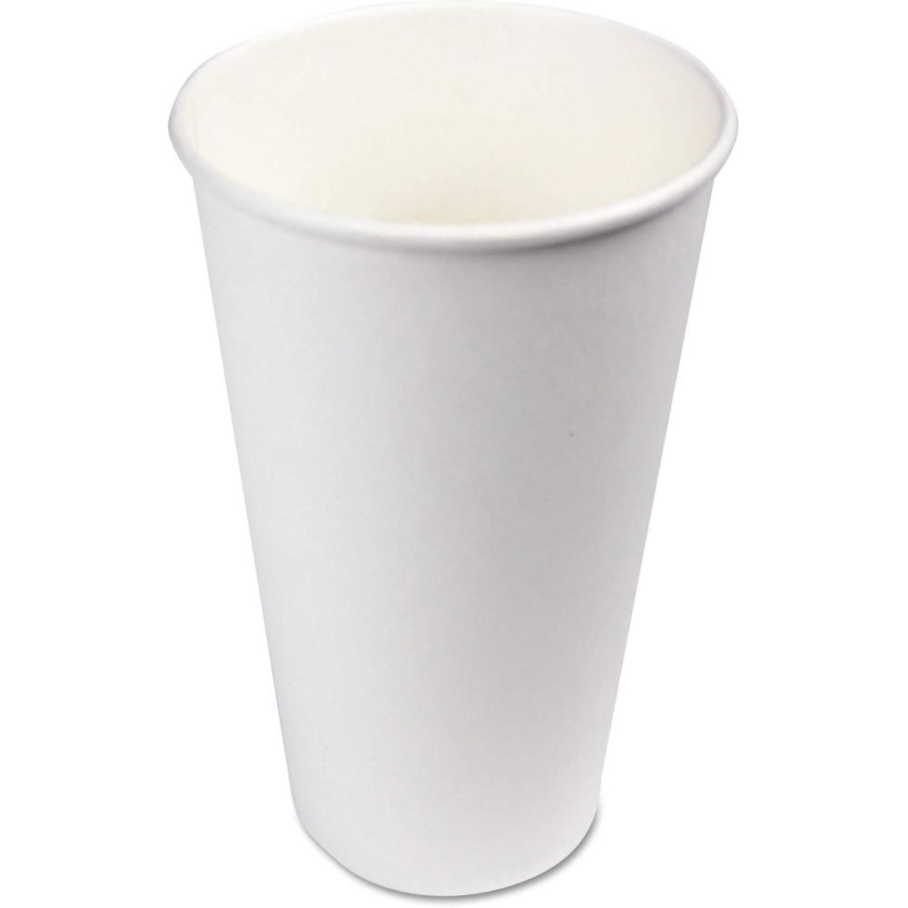 image:imageBoardwalk Paper Hot Cups 20 Oz White 12 Cupssleeve 50 Sleevescarton