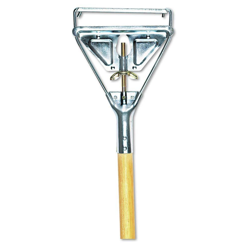 image:imageBoardwalk Quick Change Metal Head Mop Handle for No 20 and Up Heads 54 Wood Handle
