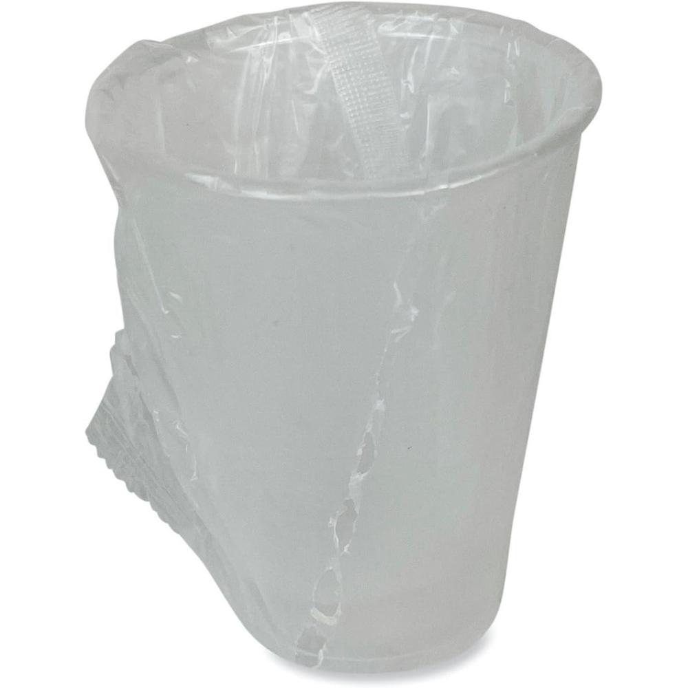 image:imageBoardwalk Translucent Plastic Cold Cups Individually Wrapped 9 oz Polypropylene 1000Carton