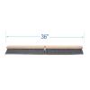 Boardwalk 20436 Floor Brush Head, 3″ Gray Flagged Polypropylene, 36″