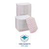 Boardwalk 30LAG200 Paper Food Baskets, 2lb Capacity, Red/White (Case of 1000)