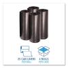 Boardwalk 523 Super Extra-Heavy Repro Can Liner, 38×58, 1.6 Mil, 60gal, Blk, 10 Bags per Roll (Case of 10 Rolls)
