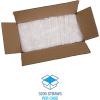 Boardwalk BWKPPRSTRWWR 7.75 in. x 0.25 in. Individually Wrapped Paper Straws – White (3200/Carton)