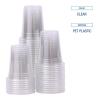 Boardwalk Clear Plastic Cold Cups, 12 oz, PET, 20 Cups/Sleeve, 50 Sleeves/Carton