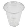 Boardwalk Clear Plastic Cold Cups, 12 oz, PET, 20 Cups/Sleeve, 50 Sleeves/Carton