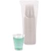 Boardwalk Clear Plastic Cold Disposable Cups, 12 oz, 1000 Disposable Party Drinking Cups/Carton(50)