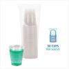 Boardwalk Clear Plastic Cold Disposable Cups, 12 oz, 1000 Disposable Party Drinking Cups/Carton(50)