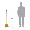 Boardwalk Corn Fiber Angled-Head Lobby Brooms, 55″ Handle, Yellow, 12/carton
