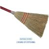 Boardwalk Corn Fiber Lobby/toy Broom, Corn Fiber Bristles, 39″ Overall Length, Red