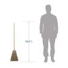 Boardwalk Corn/Fiber Brooms, Corn/Yucca Bristles, 53.5″ Overall Length, Natural, 6/Carton