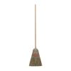 Boardwalk Corn/Fiber Brooms, Corn/Yucca Bristles, 53.5″ Overall Length, Natural, 6/Carton