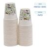 Boardwalk Deerfield Printed Paper Cold Cups, 12 oz, 50 Cups/Sleeve, 20 Sleeves/Carton