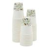 Boardwalk Deerfield Printed Paper Hot Cups, 12 Oz, 50 Cups/sleeve, 20 Sleeves/carton