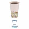 Boardwalk Deerfield Printed Paper Hot Cups, 16 Oz, 50 Cups/sleeve, 20 Sleeves/carton