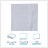 Boardwalk Dinner Napkin, 1-Ply, 17 x 17, White, 250/Pack, 12 Packs/Carton