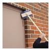 Boardwalk Dual-Surface Black Polypropylene Bristles, 10″ Brush, Brown Plastic Handle