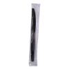 Boardwalk Heavyweight Wrapped Polypropylene Cutlery, Knife, Black, 1,000/Carton