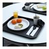 Boardwalk Heavyweight Wrapped Polypropylene Cutlery, Teaspoon, Black, 1,000/Carton