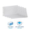 Boardwalk High Density Industrial Can Liners Flat Pack, 45 gal, 16 microns, 40 x 48, Natural, 200/Carton