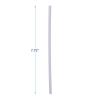 Boardwalk JSTU775T50 Jumbo Straws, 7 3/4″, Plastic, Translucent, Unwrapped, Pack of 250 (Case of 50 Packs)