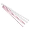 Boardwalk JSTW775S24 Jumbo Straws, 7 3/4″, Plastic, Red w/White Stripe, Pack of 500 (Case of 24 Packs)