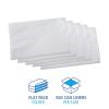 Boardwalk Linear Low Density Industrial Can Liners, 16 gal, 0.5 mil, 24 x 32, White, 500/Carton