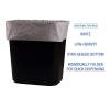 Boardwalk Linear Low Density Industrial Can Liners, 16 gal, 0.5 mil, 24 x 32, White, 500/Carton