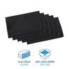 Boardwalk Linear Low Density Industrial Can Liners, 33 gal, 0.6 mil, 33 x 39, Black, 200/Carton