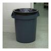 Boardwalk Linear Low Density Industrial Can Liners, 33 gal, 0.6 mil, 33 x 39, Black, 200/Carton