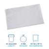 Boardwalk Linear Low Density Industrial Can Liners, 33 gal, 0.9 mil, 33 x 39, White, 100/Carton(White)