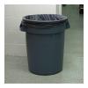 Boardwalk Linear Low Density Industrial Can Liners, 33 gal, 1.3 mil, 33 x 39, Gray, 100/Carton(Gray)