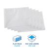 Boardwalk Linear Low Density Industrial Can Liners, 33 gal, 1.3 mil, 33 x 39, Gray, 100/Carton(White)