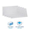 Boardwalk Linear Low Density Industrial Can Liners, 45 gal, 0.9 mil, 40 x 46, White, 100/Carton