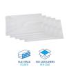 Boardwalk Linear Low Density Industrial Can Liners, 56 gal, 0.9 mil, 43 x 47, White, 100/Carton