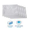Boardwalk Linear Low Density Industrial Can Liners, 60 gal, 0.9 mil, 38 x 58, White, 100/Carton