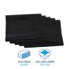 Boardwalk Linear Low Density Industrial Can Liners, 60 gal, 1.7 mil, 38 x 58, Black, 100/Carton